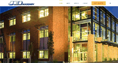 Desktop Screenshot of jeimasonry.com